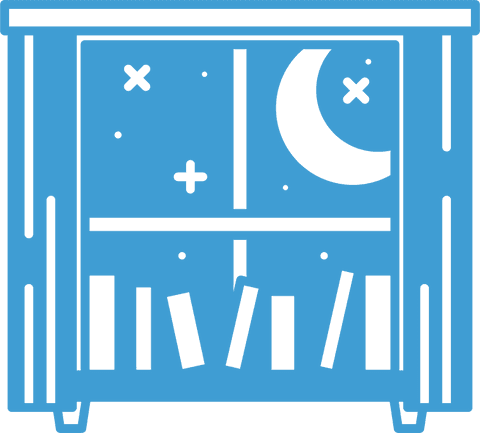 transparent moonlight library window illustration - Download Free Stock Videos Pikwizard.com