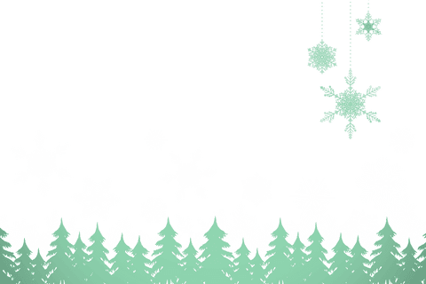 Snowflakes and Christmas Trees on Transparent Background - Download Free Stock Videos Pikwizard.com