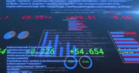Financial Data Processing in Collaborative Business Environment - Download Free Stock Images Pikwizard.com