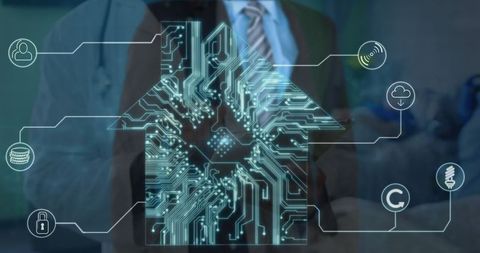 Innovative Healthcare and Digital Interface Concept