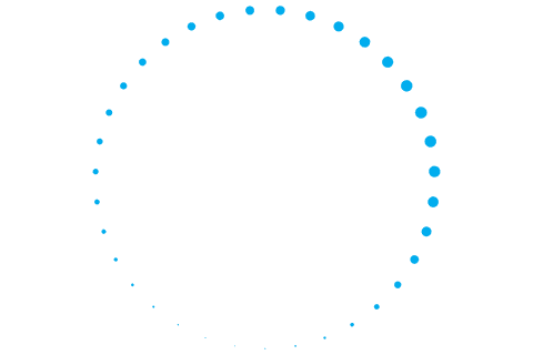 transparent circular pattern with blue dots for modern design - Download Free Stock Videos Pikwizard.com
