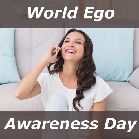 Celebrating World Ego Awareness Day with Laughter and Connection - Download Free Stock Templates Pikwizard.com