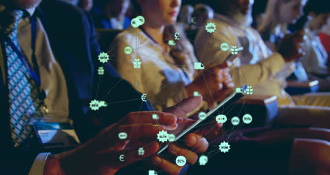 Digital Finance Network over Smartphone in Business Seminar