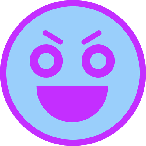 cheerful emoji with playful grin on transparent background - Download Free Stock Videos Pikwizard.com
