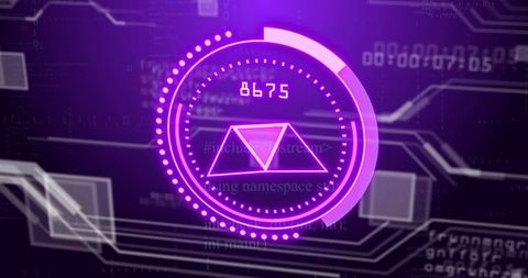 Futuristic Digital Data Visualizer with Virtual Interface - Download Free Stock Images Pikwizard.com