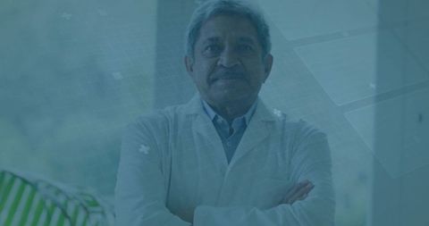 Confident Medical Professional in Modern Clinical Setting