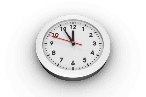 transparent white clock vector illustration on dark background - Download Free Stock Videos Pikwizard.com
