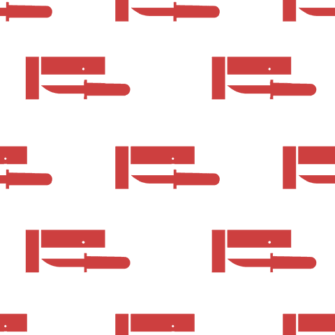 Seamless Red Knife Pattern on Transparent Background for Design Mockups - Download Free Stock Videos Pikwizard.com