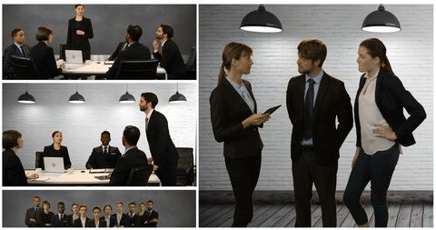 Diverse Team in Business Meeting and Group Collaboration - Download Free Stock Images Pikwizard.com