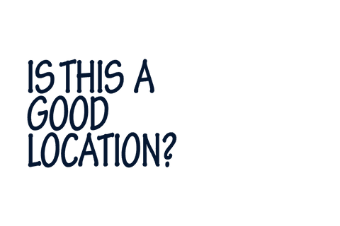 text design 'is this a good location?' on transparent background - Download Free Stock Videos Pikwizard.com