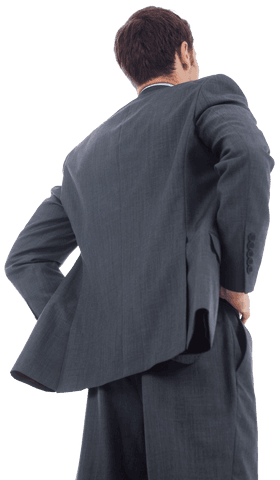 Transparent Professional Presenting Confidence and Strength