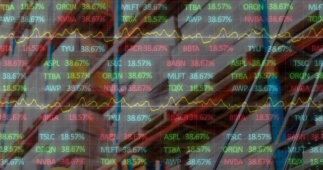 Stock Market Data and Graphs Overlay with Business Analysis - Download Free Stock Photos Pikwizard.com