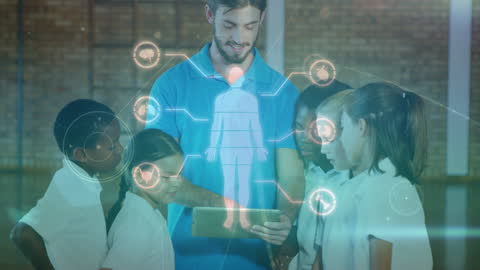 Teacher Interactive Learning with Students and Holographic Display