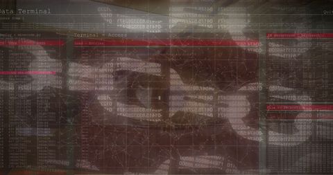 Conceptual Internet Security Overwatch with Data Networks - Download Free Stock Images Pikwizard.com