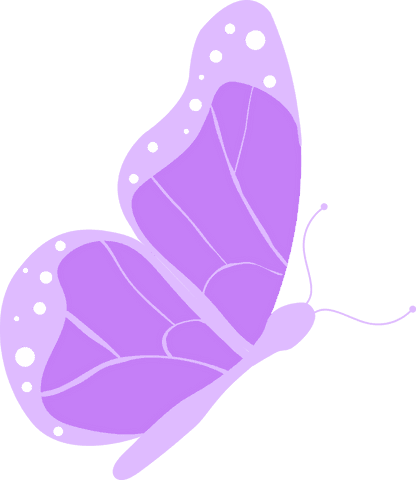 Purple Butterfly with Vein Patterns on Transparent Background - Download Free Stock Videos Pikwizard.com
