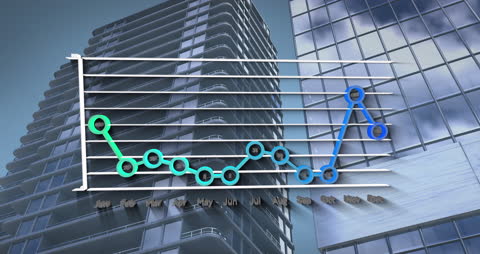 Dynamic Business Data Analysis over Futuristic Cityscape