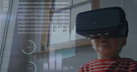 Tech-Savvy Child Growth through VR and Financial Literacy - Download Free Stock Images Pikwizard.com
