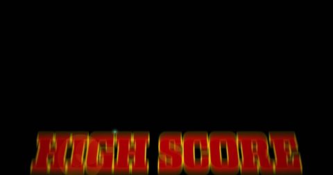 Retro High Score Text with Explosive Digital Graphics - Download Free Stock Images Pikwizard.com
