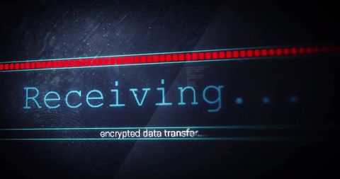 Encrypted Data Transfer with Loading Bar Display - Download Free Stock Images Pikwizard.com
