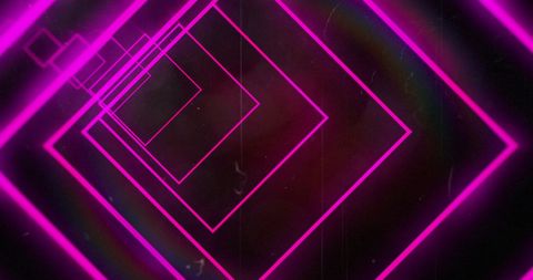 Glowing Neon Pink Abstract Tunnel on Black Background - Download Free Stock Images Pikwizard.com