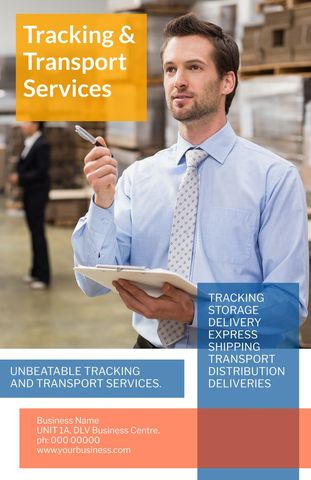 Logistics Professional Overseeing Tracking Operations for Efficiency - Download Free Stock Templates Pikwizard.com