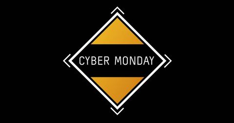 Dynamic Cyber Monday Sale Graphic Design - Download Free Stock Images Pikwizard.com