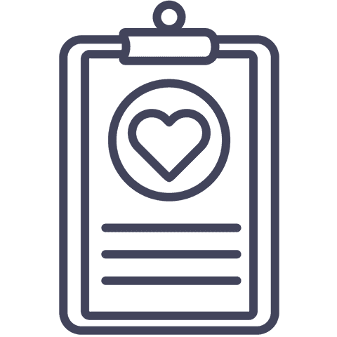 transparent digital clipboard with heart symbol - Download Free Stock Videos Pikwizard.com