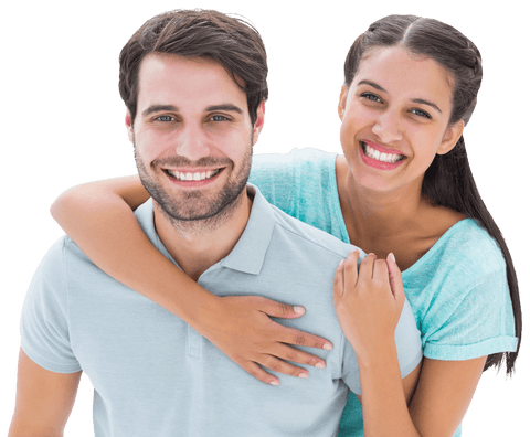 Happy Couple Embracing Smiling Isolated on Transparent Background - Download Free Stock Videos Pikwizard.com