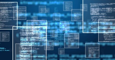 Abstract Digital Data Stream and Code Representation - Download Free Stock Images Pikwizard.com