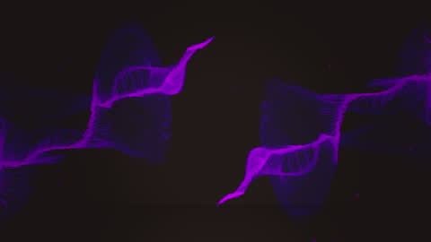 Dynamic Abstract Purple and Black Animation