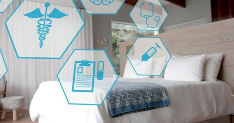 Hospitable Digital Interface over Hospital Bedroom
