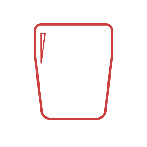 Transparent Red Door Icon with Simple Outline - Download Free Stock Videos Pikwizard.com