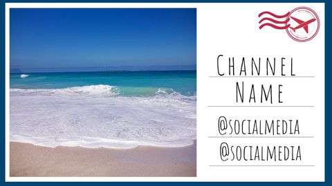Serene Beach Template for Tranquil Travel Promotions - Download Free Stock Templates Pikwizard.com