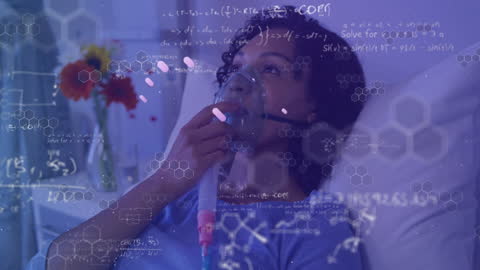 Woman with Oxygen Visibility to Future Concepts