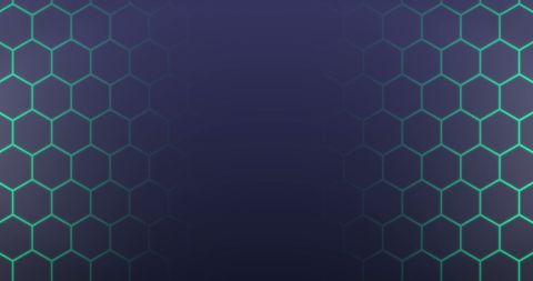 Futuristic Green Hexagon Grid on Dark Background - Download Free Stock Images Pikwizard.com