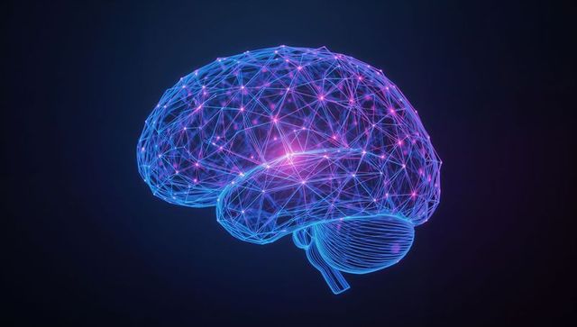 Futuristic Digital Brain with Neural Network Connectivity