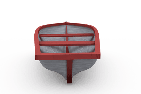 Transparent Boat Frame with Red and White Design for Nautical Projects - Download Free Stock Videos Pikwizard.com