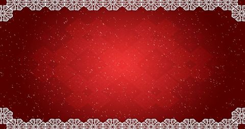 Christmas Snowflakes on Red Background Creative Design - Download Free Stock Images Pikwizard.com
