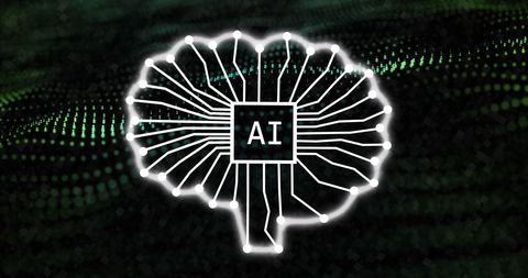 digital ai brain circuit on technology background - Download Free Stock Images Pikwizard.com