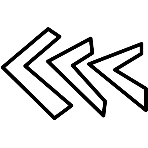 Transparent Vector Arrows Design Isolated for Direction Concepts