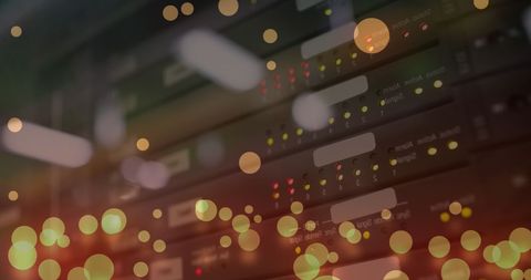 Digital Networking and Data Concept with Abstract Lights - Download Free Stock Images Pikwizard.com