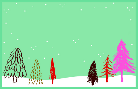 transparent winter forest illustration with snowflakes - Download Free Stock Videos Pikwizard.com