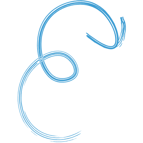 Blue Swirling Downward Arrow on Transparent Background - Download Free Stock Videos Pikwizard.com