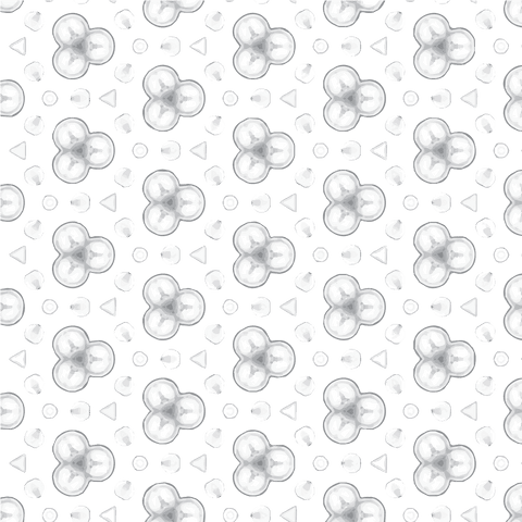 abstract white trident pattern on transparent background - Download Free Stock Videos Pikwizard.com