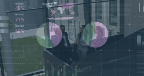 Future of Finance with Diverse Business Team and Analytics