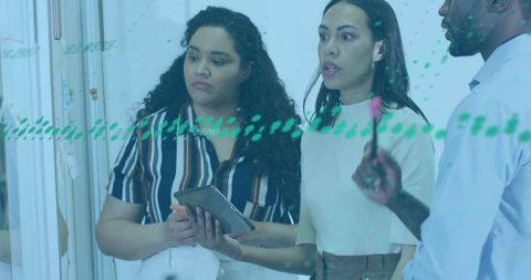 Team Collaboration on Strategic Planning with Digital Interface