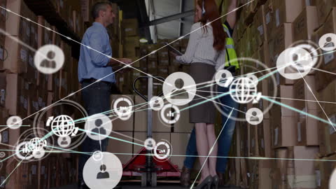 Collaborative Inventory Management in a High-Tech Warehouse