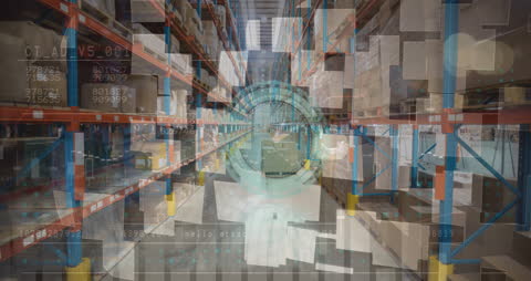 Futuristic Concept of Digital Inventory Management in Warehouse