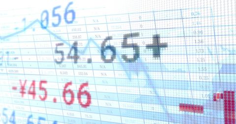 Stock Market Data and Graph Interface Concept - Download Free Stock Images Pikwizard.com