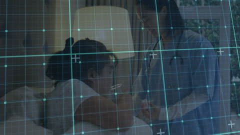 Financial Data Processing with Interactive Panels and VR Equipment